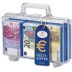 Kufřík čokoládových Euro bankovek 112,5 g