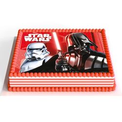 Fondánový list na dort Star Wars 14,8 x 21 cm