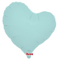 BALÓNEK fóliový Křivé srdce sv.modré 35cm 5ks