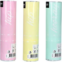 VYSTŘELOVACÍ konfety pastelové v krabičce 15cm 3ks