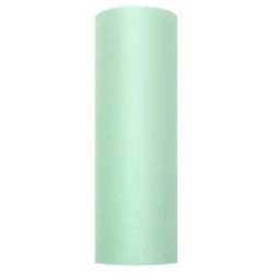 Tyl 15cm/9m mátový "mint"