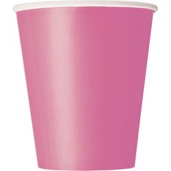 Kelímky papírové Hot Pink