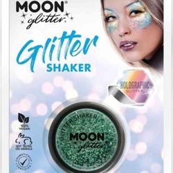 TŘPYTKY Glitter Shaker holografické zelené