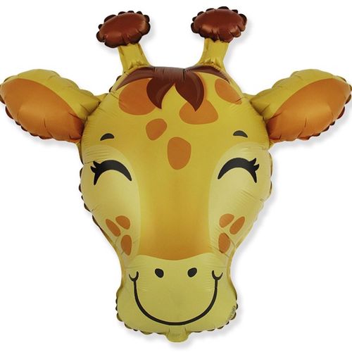BALÓNEK fóliový Hlava žirafy 60cm