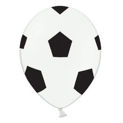 BALÓNKY latexové Fotbal 30cm 50ks