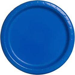 TALÍŘE papírové Royal Blue 22cm 16ks