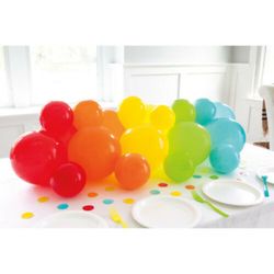 SADA balónků na balónkovou girlandu Rainbow 20ks