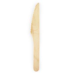 Nože dřevěné 16,5 cm 100 ks