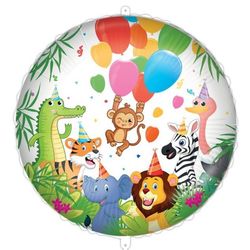 Balónek fóliový Džungle party 46 cm