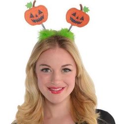 Halloweenská čelenka Dýně