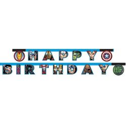 Girlanda Avengers "Happy birthday" 2 m