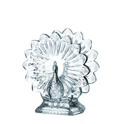 Crystal Bohemia Stojánek na ubrousky Páv 144 mm