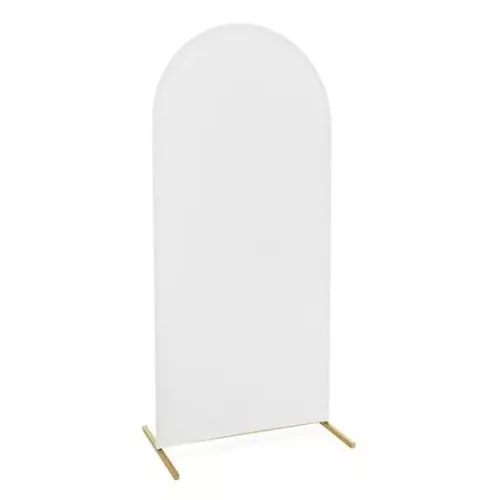 Potah na obloukový stojan bílý 180x80 cm