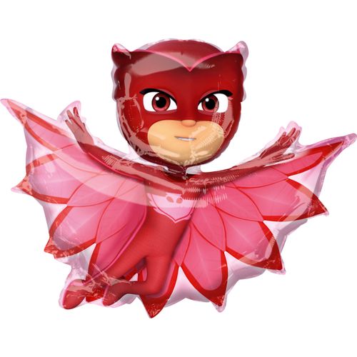 Balónek fóliový Pyžamasky (PJ Mask) Sovička 58cm x 96cm