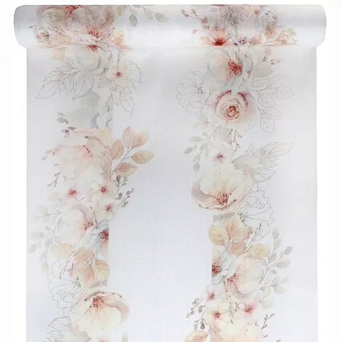 Šerpa stolová s bílými růžemi 36 cm "Něha"