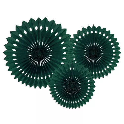 Rozety tmavě zelené, 20-30 cm, 3 ks