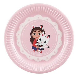 Talíře papírové Gabby's Dollhouse 18 cm 6 ks