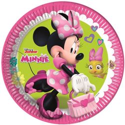 TALÍŘKY Eko papírové - Minnie Mouse 23cm/8ks