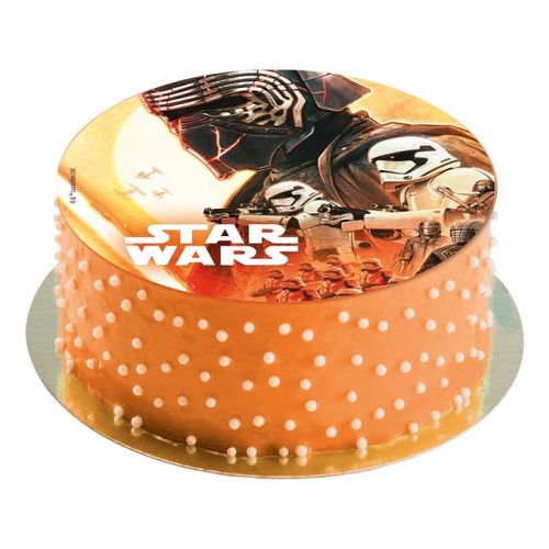 Jedlý papír na dort Star Wars 20 cm