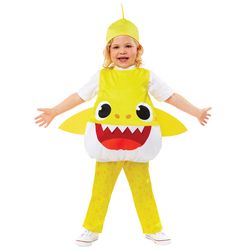 Kostým dětský Baby Shark žlutý