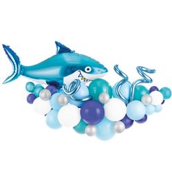 GIRLANDA balónková Žralok 150x95cm