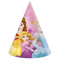 ČEPIČKY papírové Princess Disney 6 ks