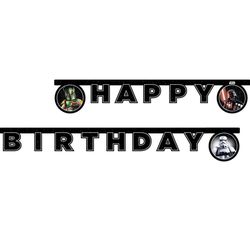 Banner Star Wars - Happy Birthday 200 cm