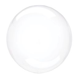 Balónová bublina krystalová transparentní 30 cm