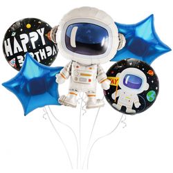 Balónkový fóliový buket Vesmír 5ks ( 80 - 40 cm )