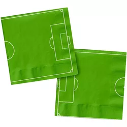 Ubrousky papírové Fotbal hřiště 33x33 cm 20 ks