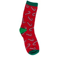 Ponožky vánoční Hůlky jedna velikost