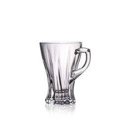 Aurum Crystal Šálky PLANTICA 150 ml, 6 ks