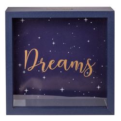 Pokladnička dřevěná Dreams 20 x 20 cm