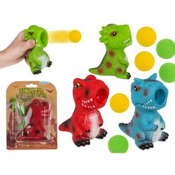Vrhač míčků Dinosaurus mix barev 9 x 12 cm