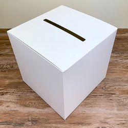 SVATEBNÍ BOX na přání bílý 24x24x24 cm