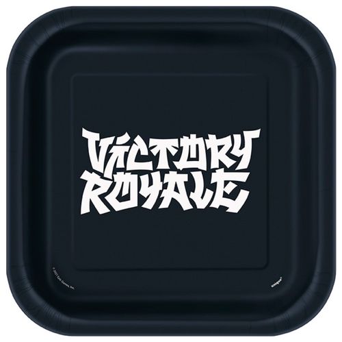 Talířky papírové Fortnite 23 cm, 8 ks