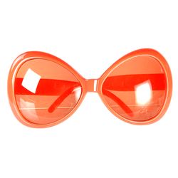 Brýle Party fun Oranžové 1 ks