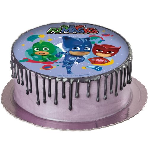 Fondánový list na dort Pjmasks 15,5 cm