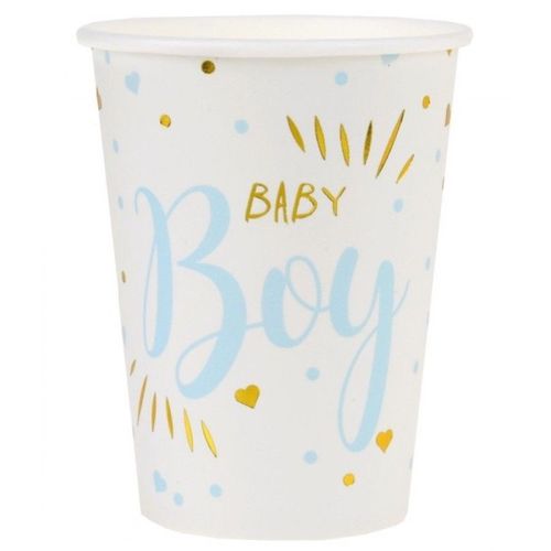 Kelímky papírové Baby Boy 270 ml 10 ks