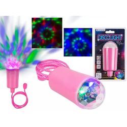 Závěsné Disco svítidlo s LED měnící barvu 11,5 cm