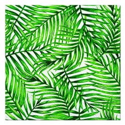 UBROUSKY papírové Zelené tropické listy 33 x 33 cm 20 ks