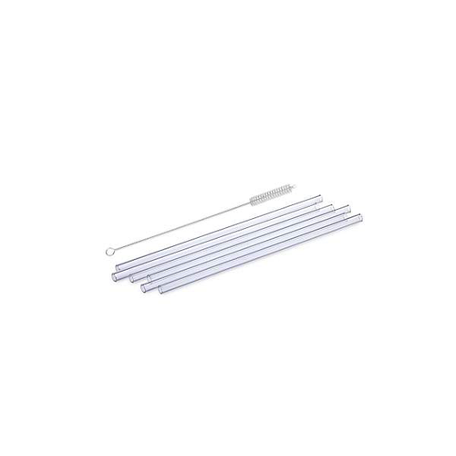 Simax Sada skleněných brček (6+1) Délka brček: 15 cm