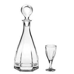 Crystal Bohemia VICTORIA liquer set (1+6)