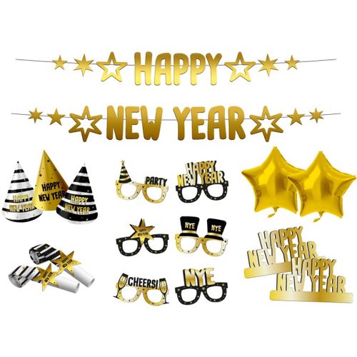 Party set Happy New Year 28 ks