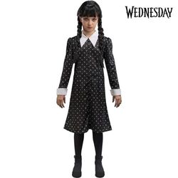 Kostým dívčí Wednesday šaty s puntíky