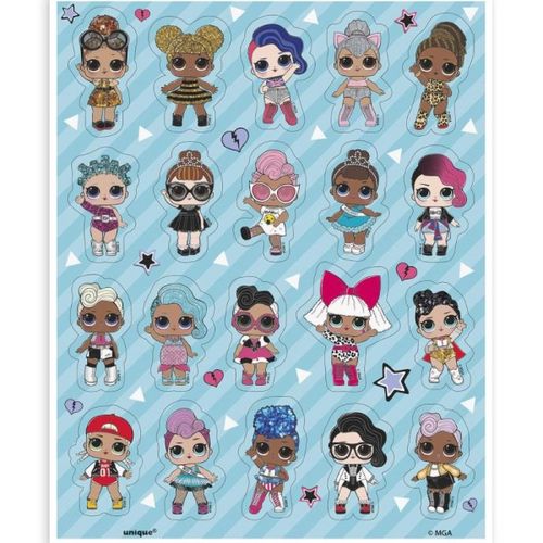 SAMOLEPKY Lol Surprise - 80 samolepek