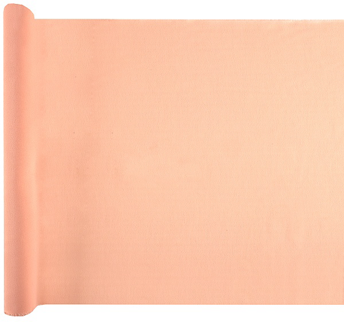 Šerpa stolová krepová Meruňková 35 cm 3 m