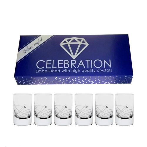 Sklenice na destiláty SWAROVSKI MODERN 30 ml, 6 ks