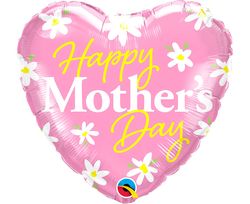 Balónek fóliový "Happy Mother's Day" 46 cm