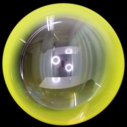 BALÓNOVÁ bublina Ombré žlutá 45cm